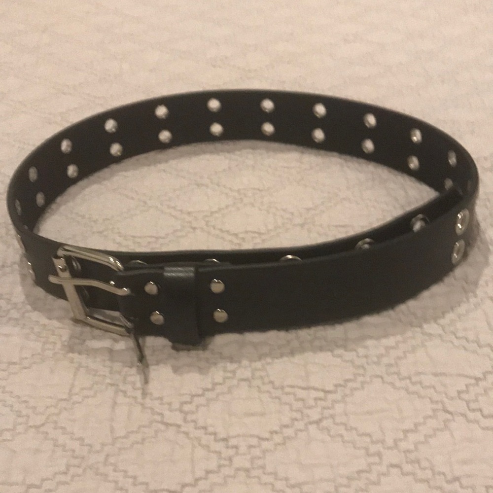 Leather belt